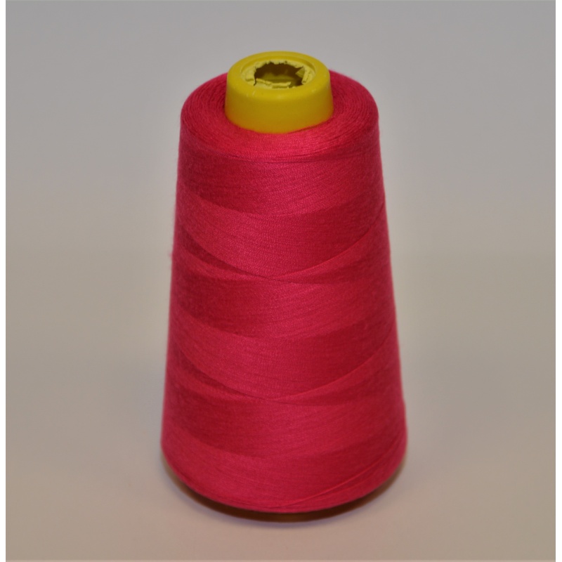 Fuksiaroosa overlock niit