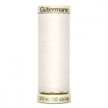 Sewing thread. Natural white (100m)