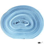 Ribbing. Light blue