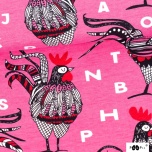 Jersey. Rooster, pink