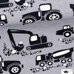  Sweatshirt knit. Machines, grey
