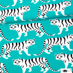 Jersey. Tigerparade, turquoise