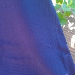 Double Gauze. Navy blue