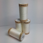Natural white organic sewing thread