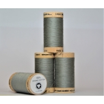 Grey organic sewing thread